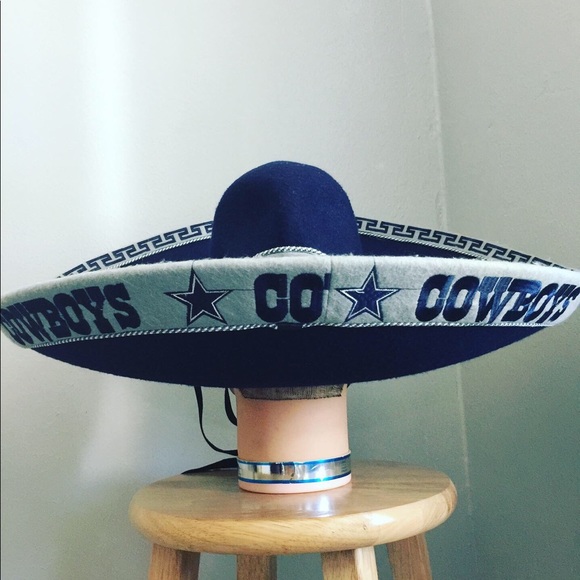 Dallas Cowboys Custom Made Mariachi Sombrero - Picture 3 of 5